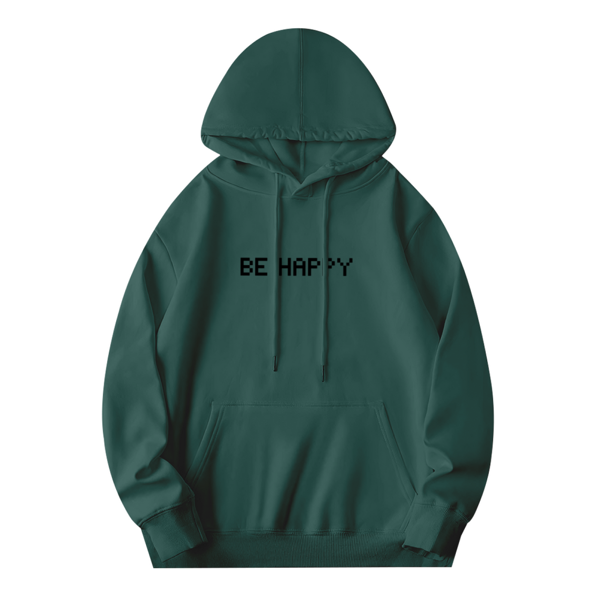 Trendy Hooded Sweatshirt - Be Happy product image 2