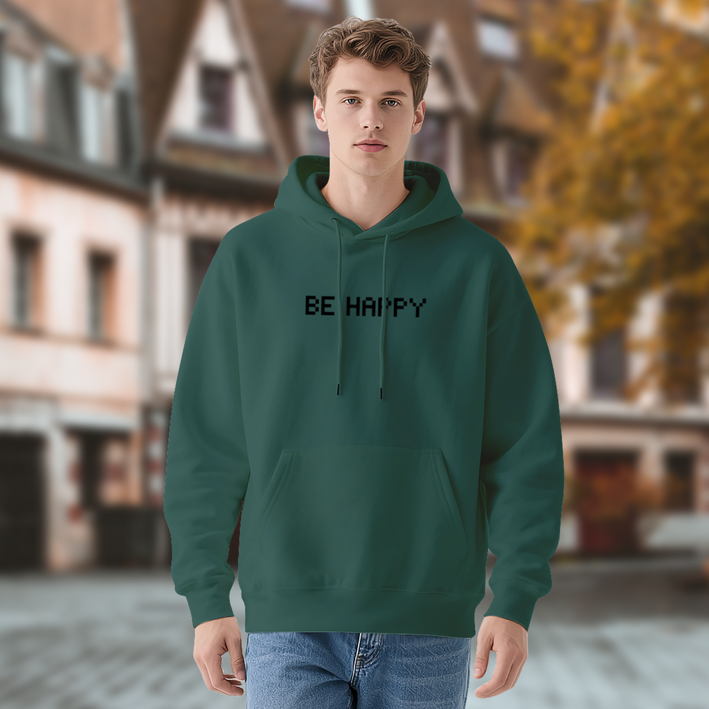 Trendy Hooded Sweatshirt - Be Happy product image 4