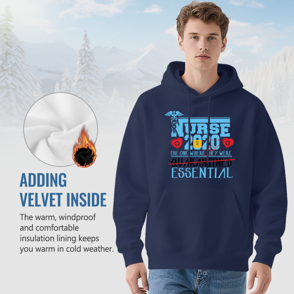 Cool Graphic Hoodie - Nurse Quarantine 2020 product image 7