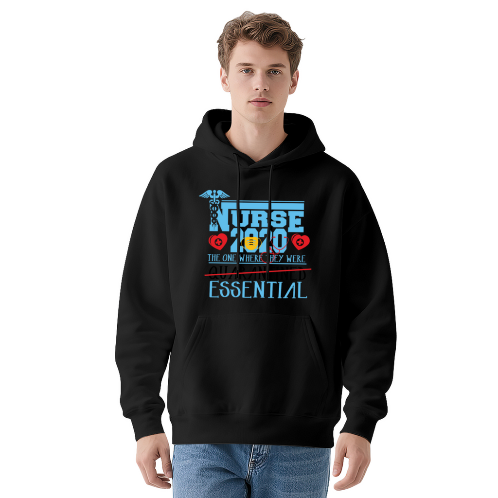 Cool Graphic Hoodie - Nurse Quarantine 2020 product image 9