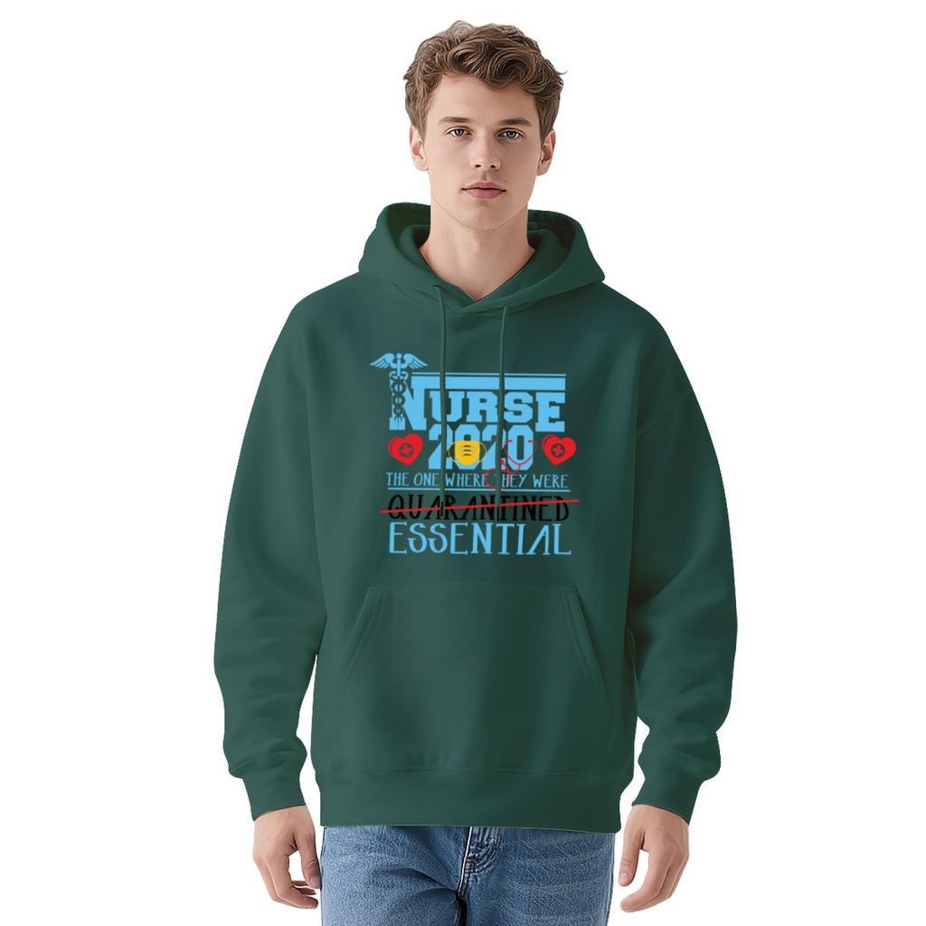 Cool Graphic Hoodie - Nurse Quarantine 2020 product image 13