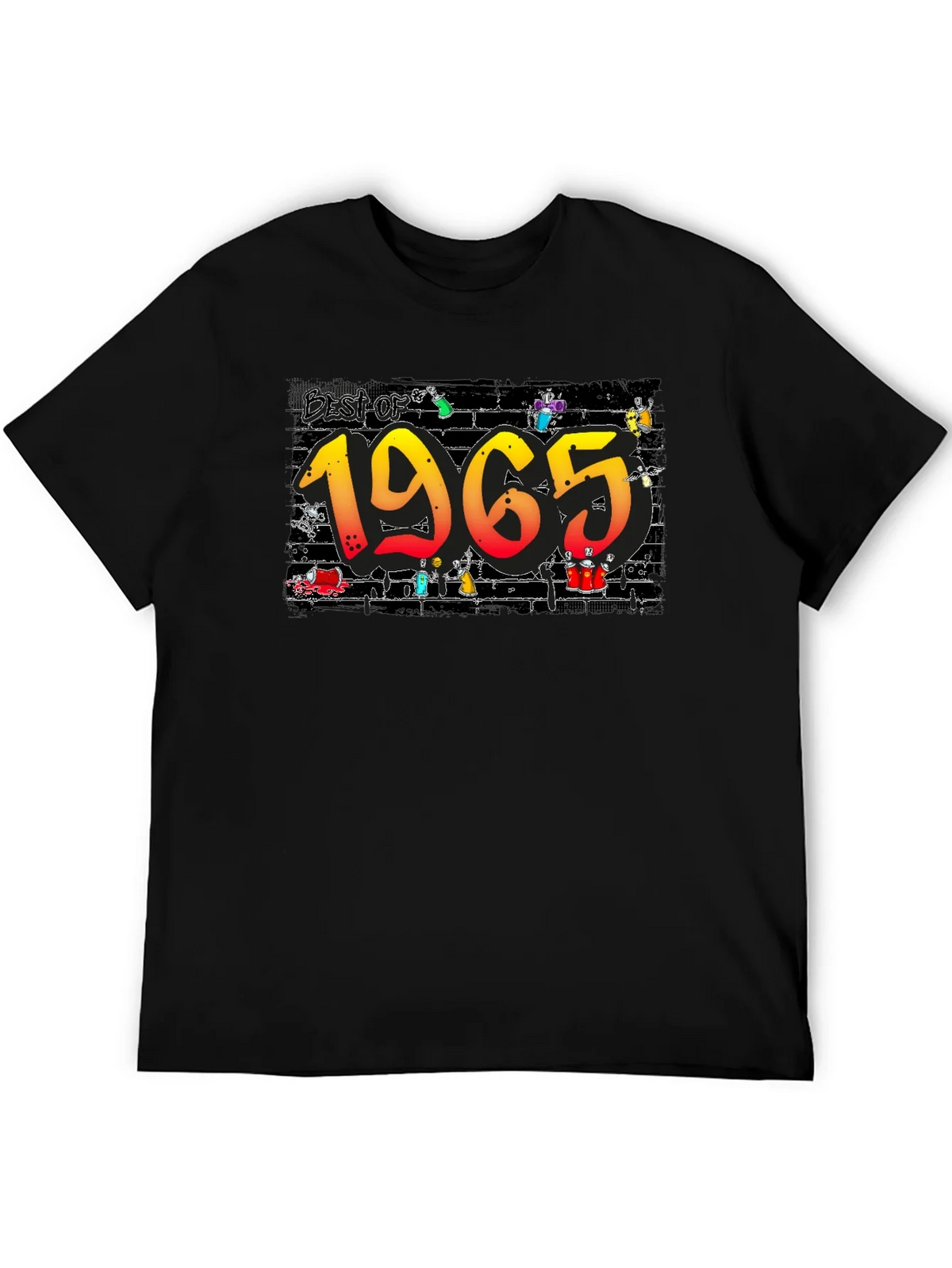 Best of 1965 Graphic Black T-Shirt product image 5