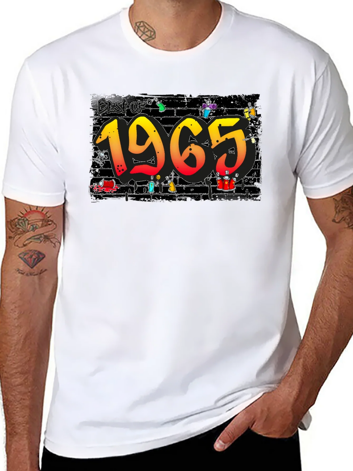 Best of 1965 Graphic Black T-Shirt product image 7
