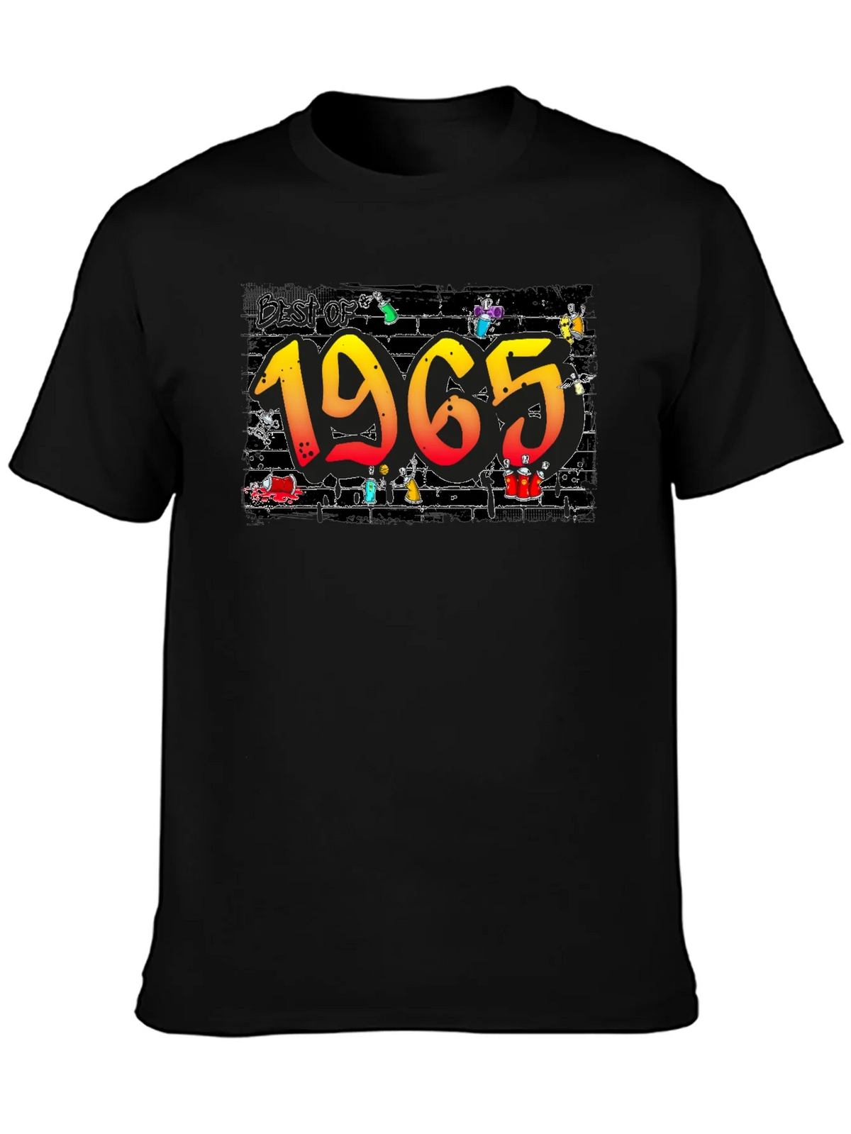 Best of 1965 Graphic Black T-Shirt product image 3