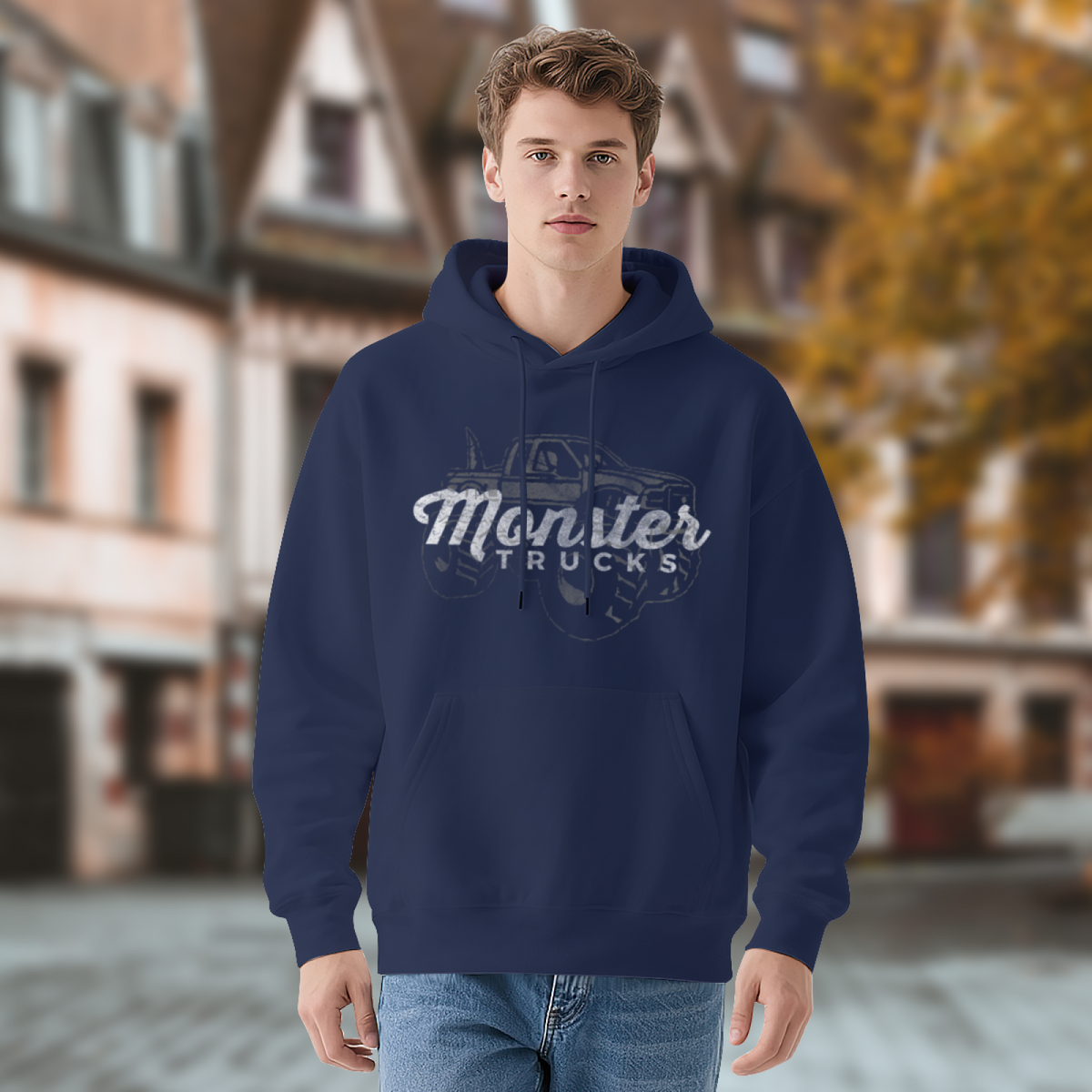 Premium Graphic Hoodie - Monster Trucks product image 4