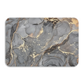 Grey Gold Vein Marble Texture Diatomite Bath Mat