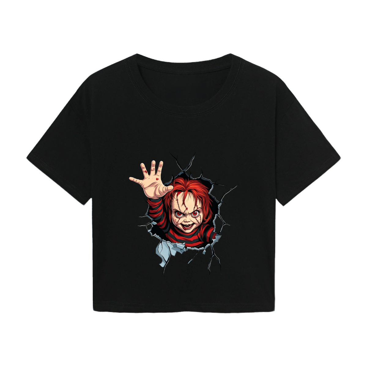 Terrifying Chucky Breaking Through Wall Horror Halloween product image 2