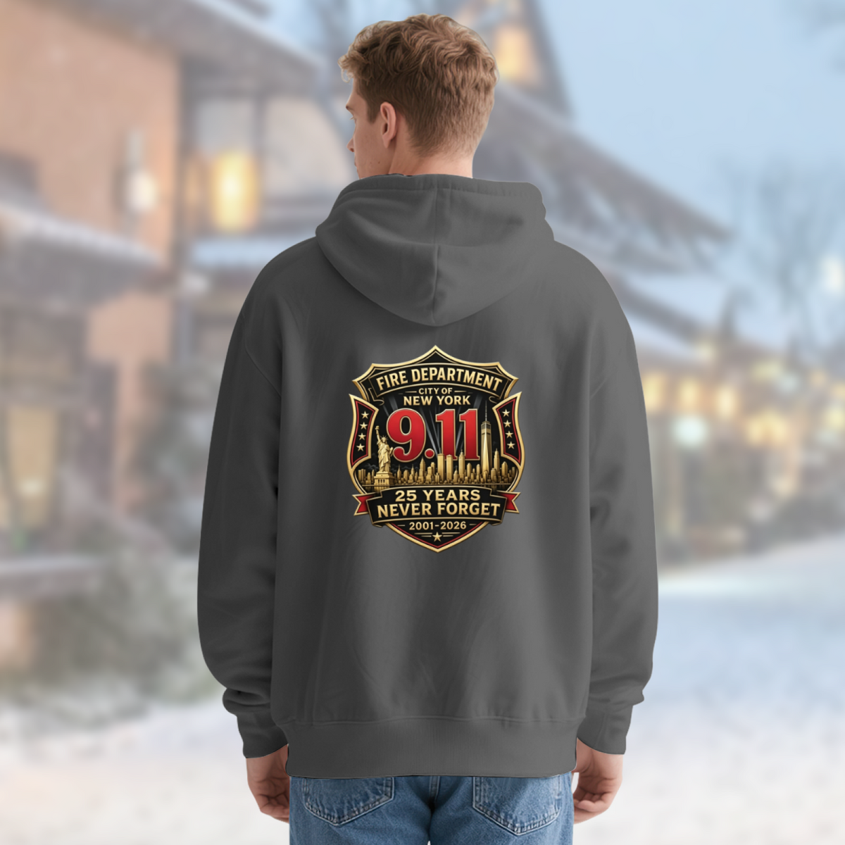 FDNY New York 9/11 25 Years Never Forget Commemorative product image 5