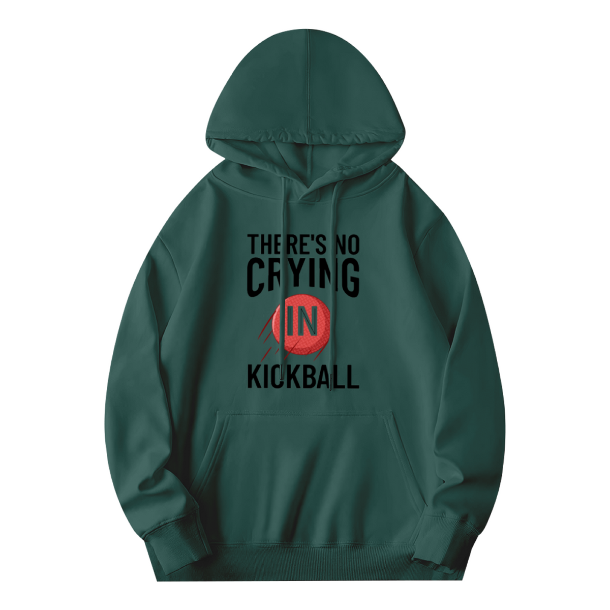 Stylish Pullover Hoodie - Design Reads There'S product image 2