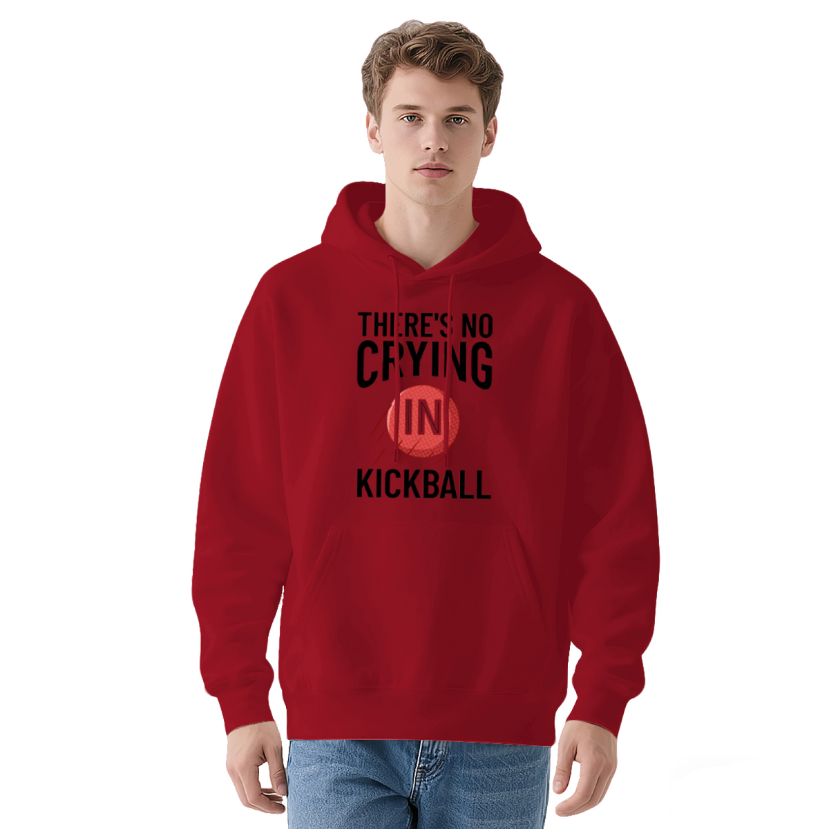 Stylish Pullover Hoodie - Design Reads There'S product image 12
