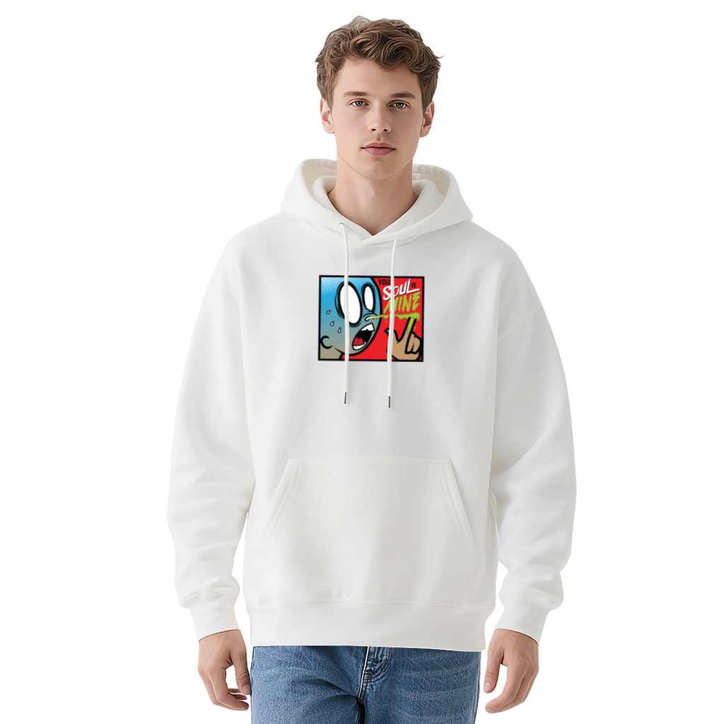 Trendy Hooded Sweatshirt - Inspirational Quote product image 1