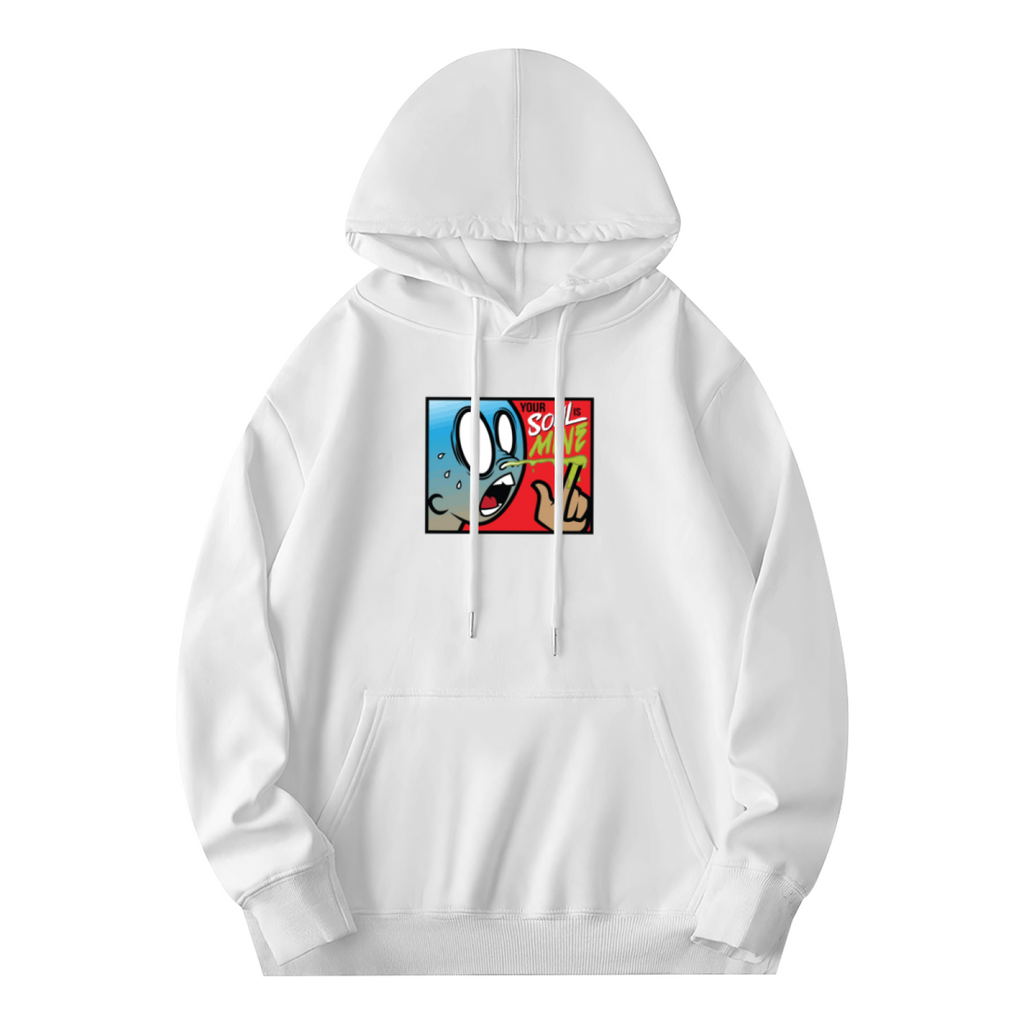 Trendy Hooded Sweatshirt - Inspirational Quote product image 2