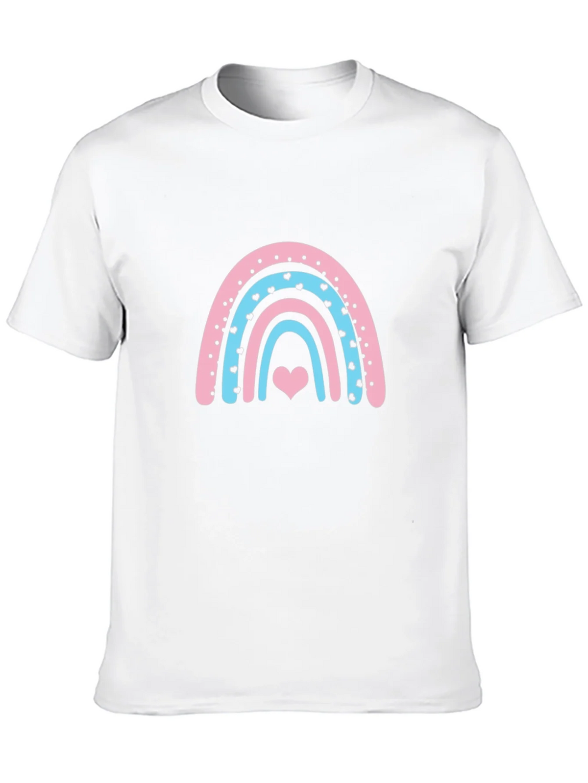Rainbow Heart Graphic Tee - Black product image 9