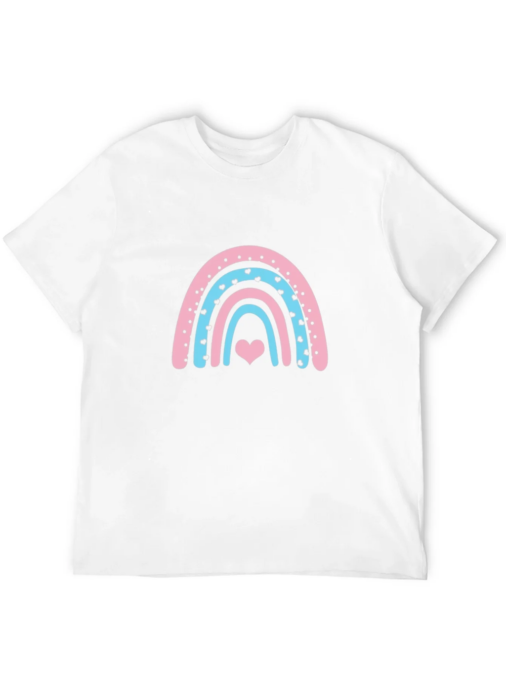 Rainbow Heart Graphic Tee - Black product image 11