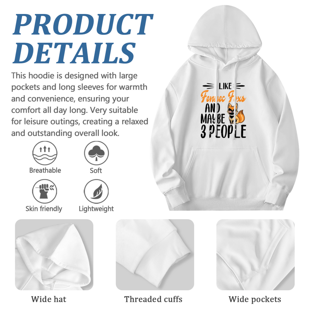 Premium Graphic Hoodie - Typographic Design Reading product image 6