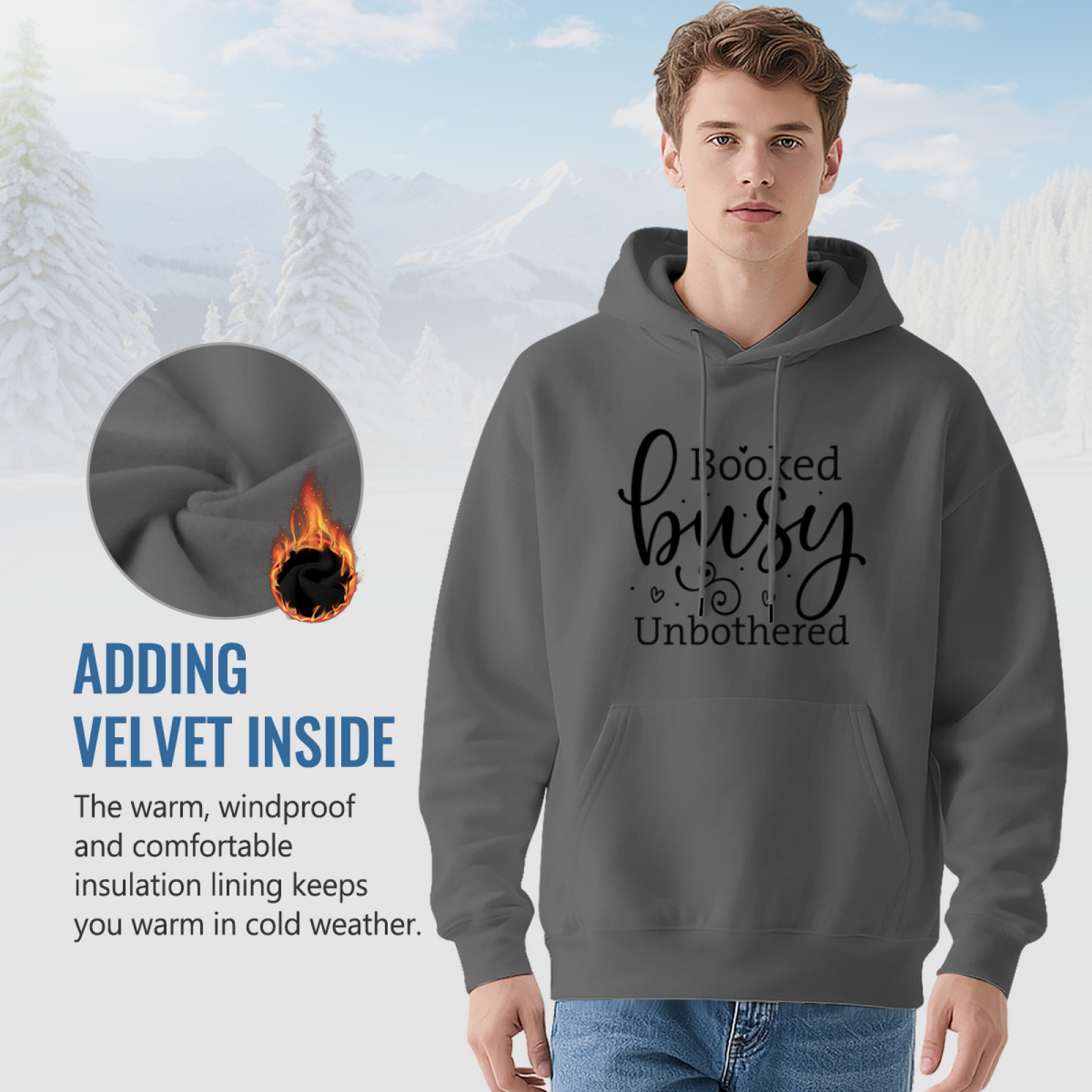 Streetwear Hoodie - Inspirational Quote product image 7