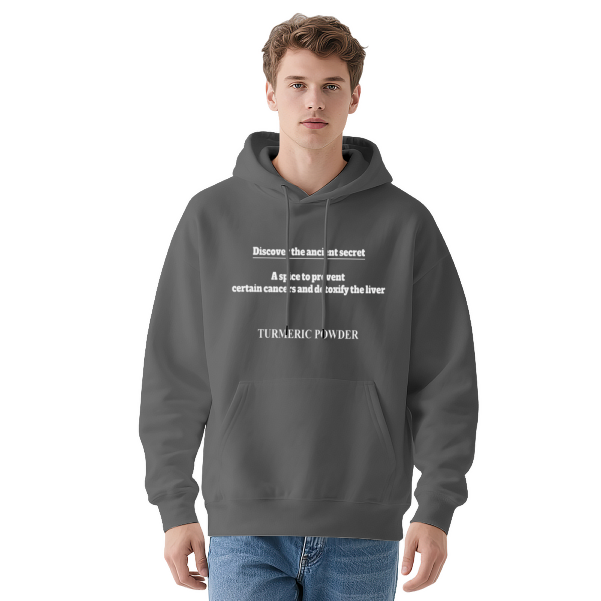 Cool Graphic Hoodie - Turmeric Health Benefits product image 12