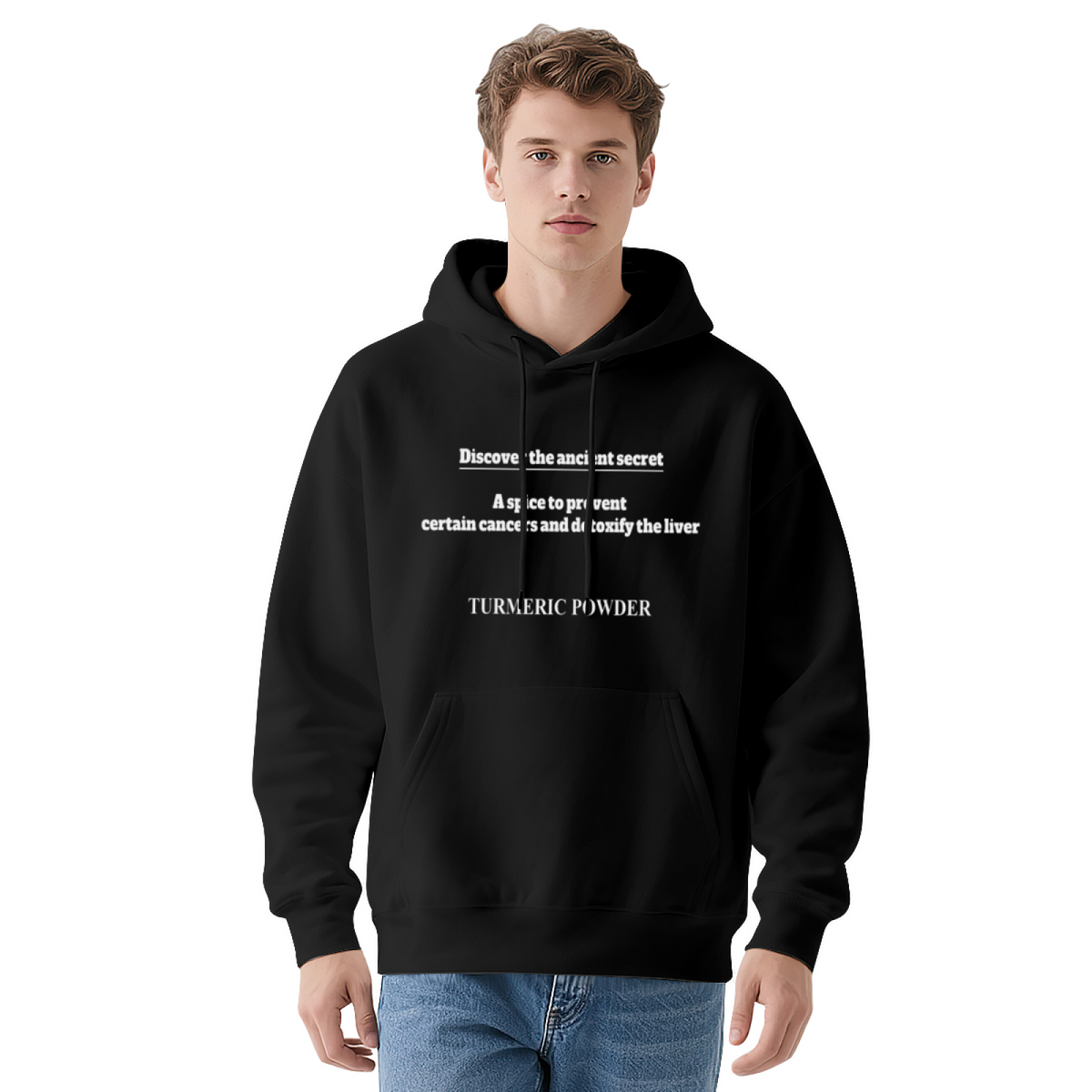Cool Graphic Hoodie - Turmeric Health Benefits product image 9