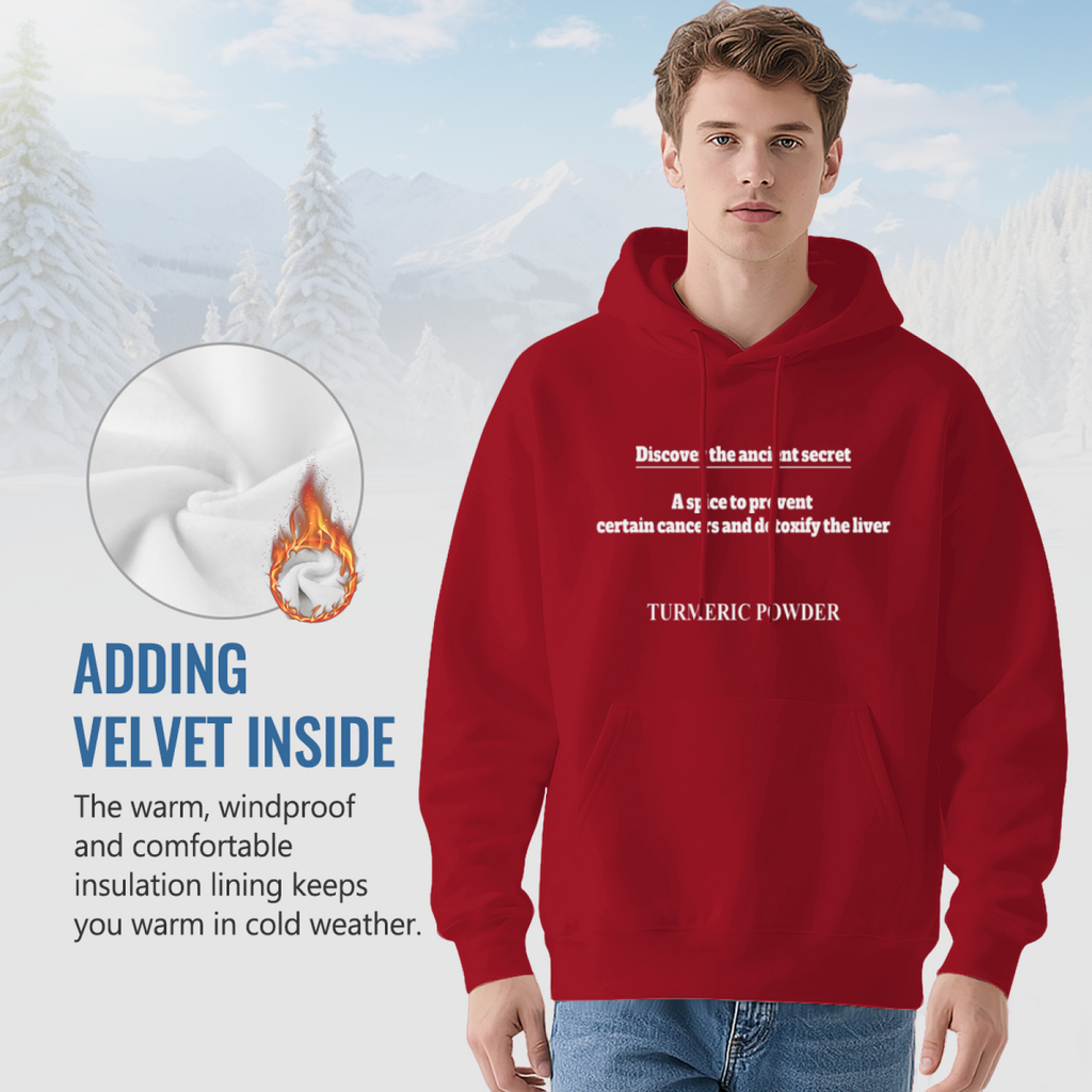 Cool Graphic Hoodie - Turmeric Health Benefits product image 7