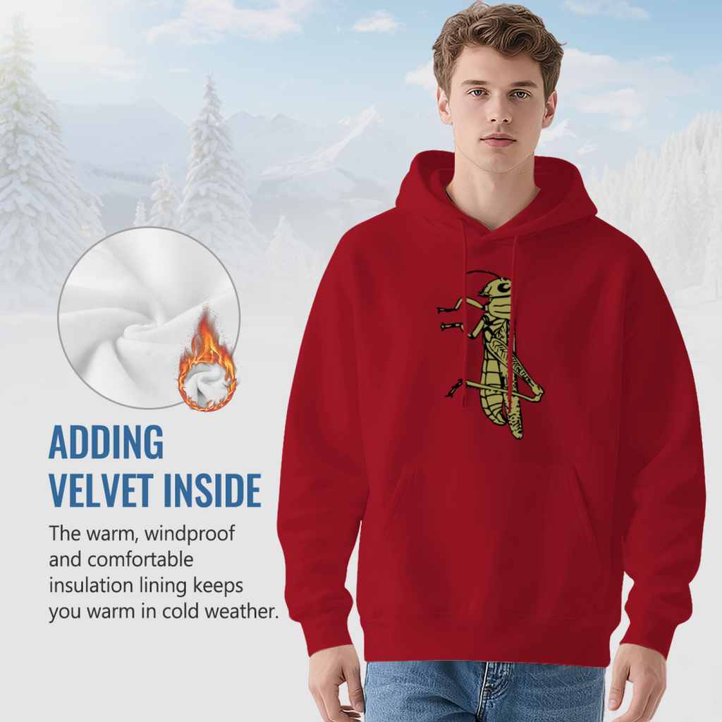 Streetwear Hoodie - Cricket Illustration product image 7