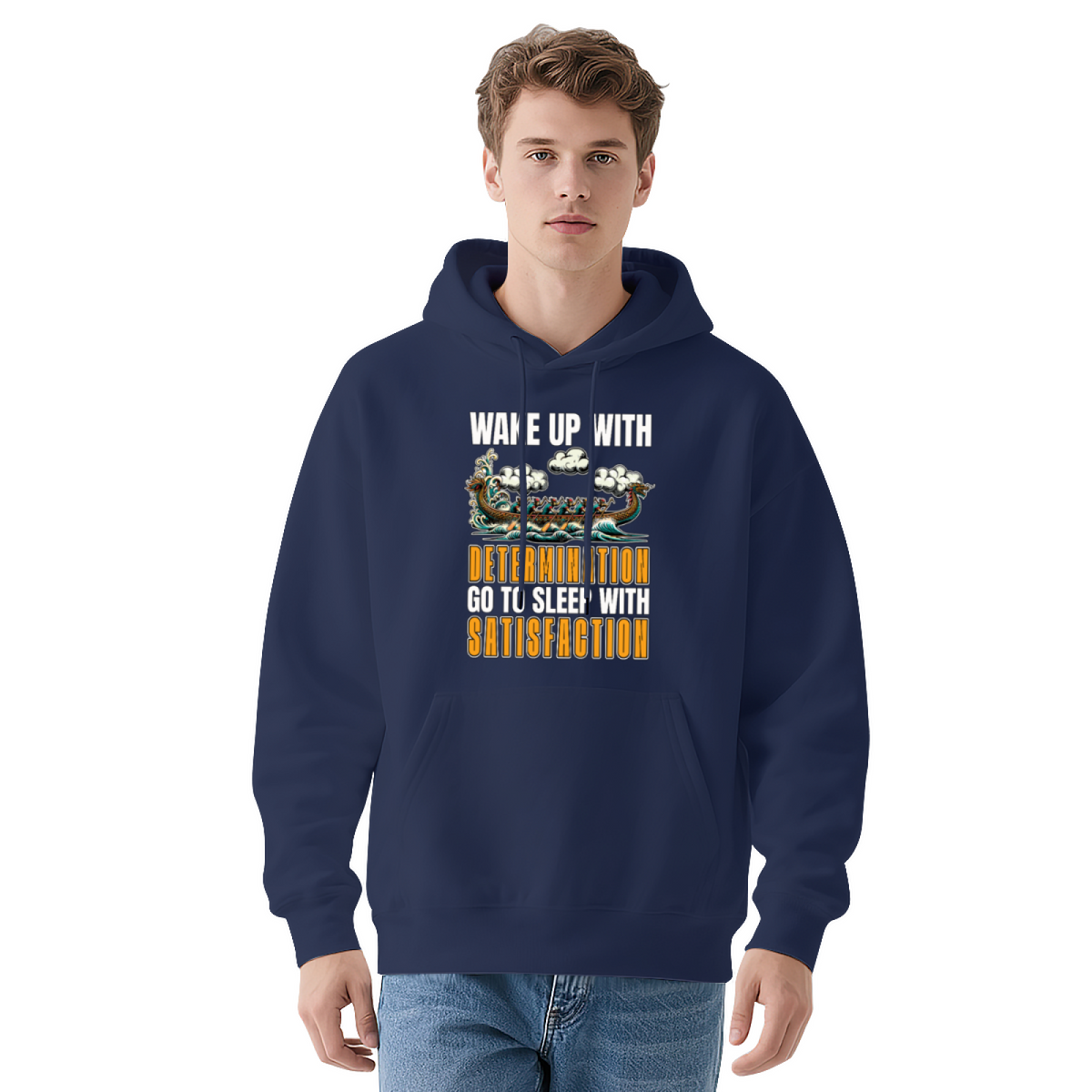 Premium Graphic Hoodie - Viking Determination product image 1