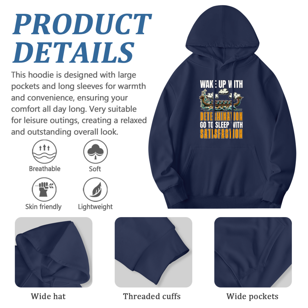 Premium Graphic Hoodie - Viking Determination product image 6