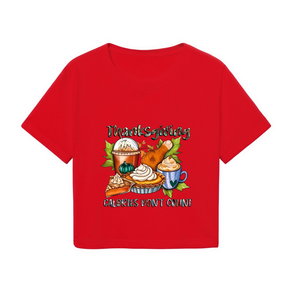Thanksgiving Calories Don't Count Holiday Feast Graphic product image 2