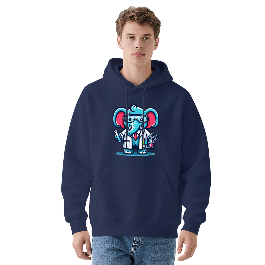 Premium Graphic Hoodie - Scientist Elephant product image 10