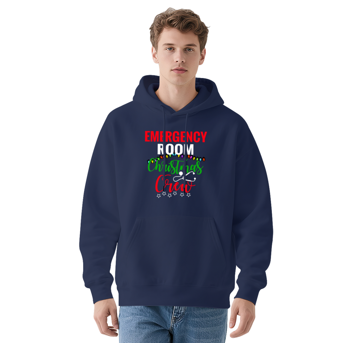 Stylish Pullover Hoodie - Christmas Holiday product image 1