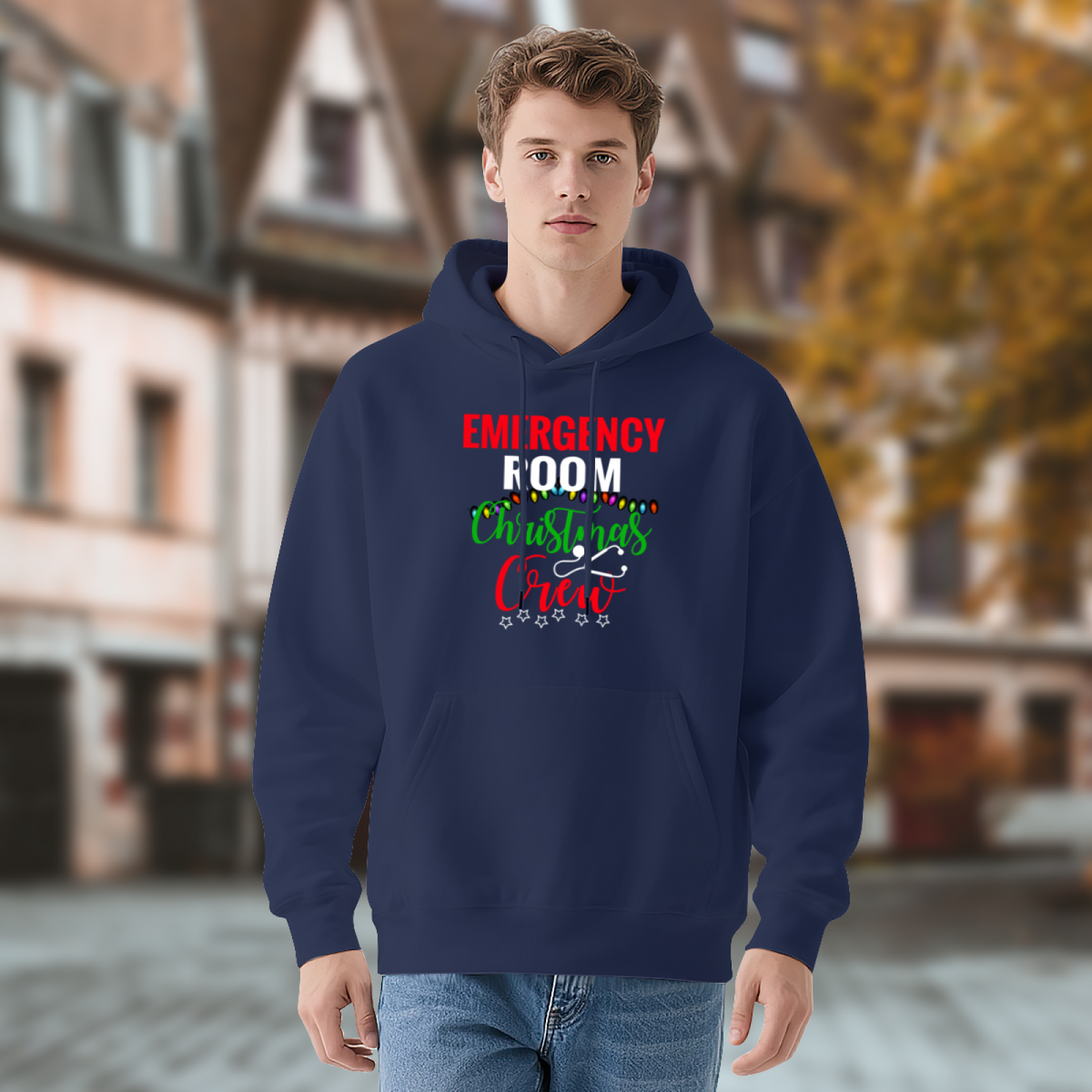 Stylish Pullover Hoodie - Christmas Holiday product image 4