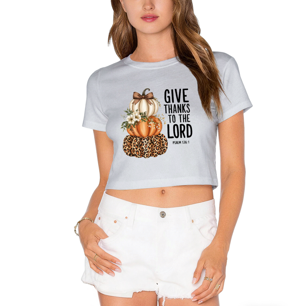 Give Thanks To The Lord Leopard Pumpkin Thanksgiving product image 13