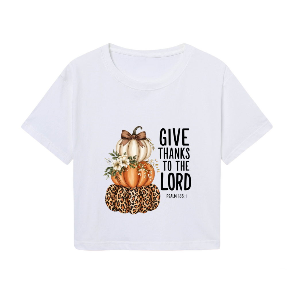 Give Thanks To The Lord Leopard Pumpkin Thanksgiving product image 2