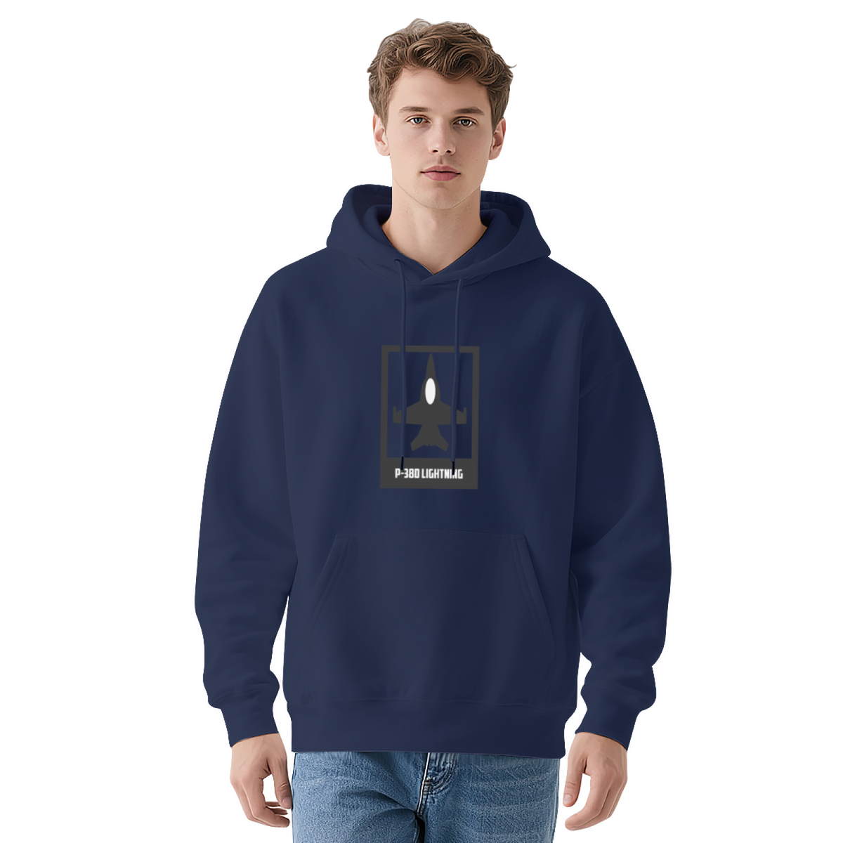 Cool Graphic Hoodie - P-38 Lightning Aircraft product image 1