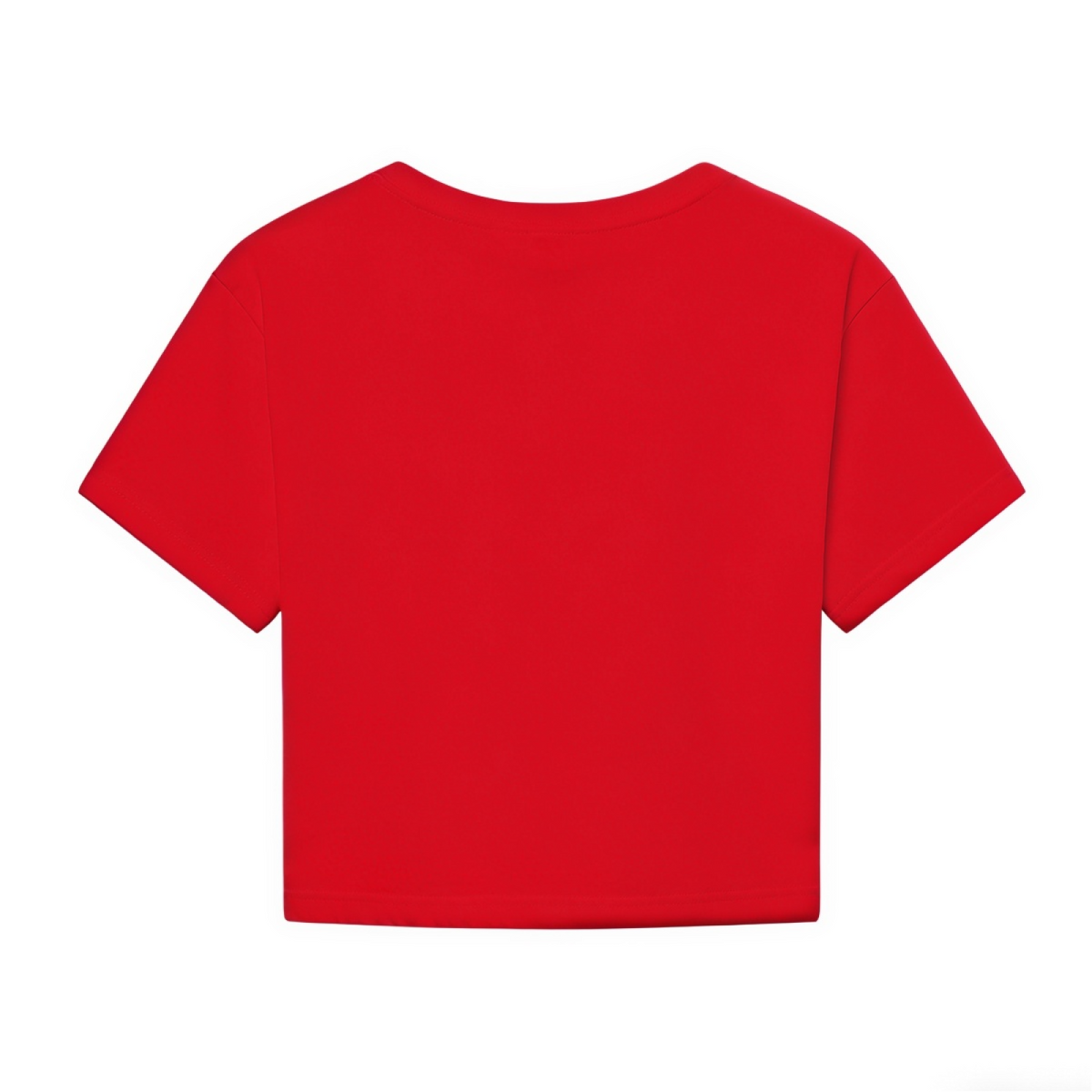 Christmas Wine Glass Buffalo Plaid Party Red Crop Top product image 3