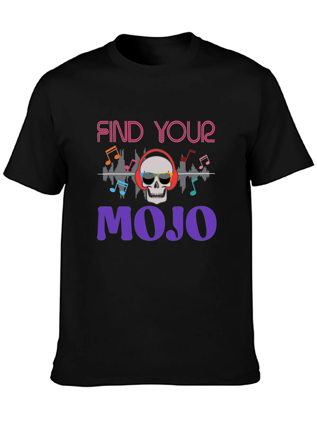 Find Your Mojo T-Shirt - Skull Graphic Tee product image 3