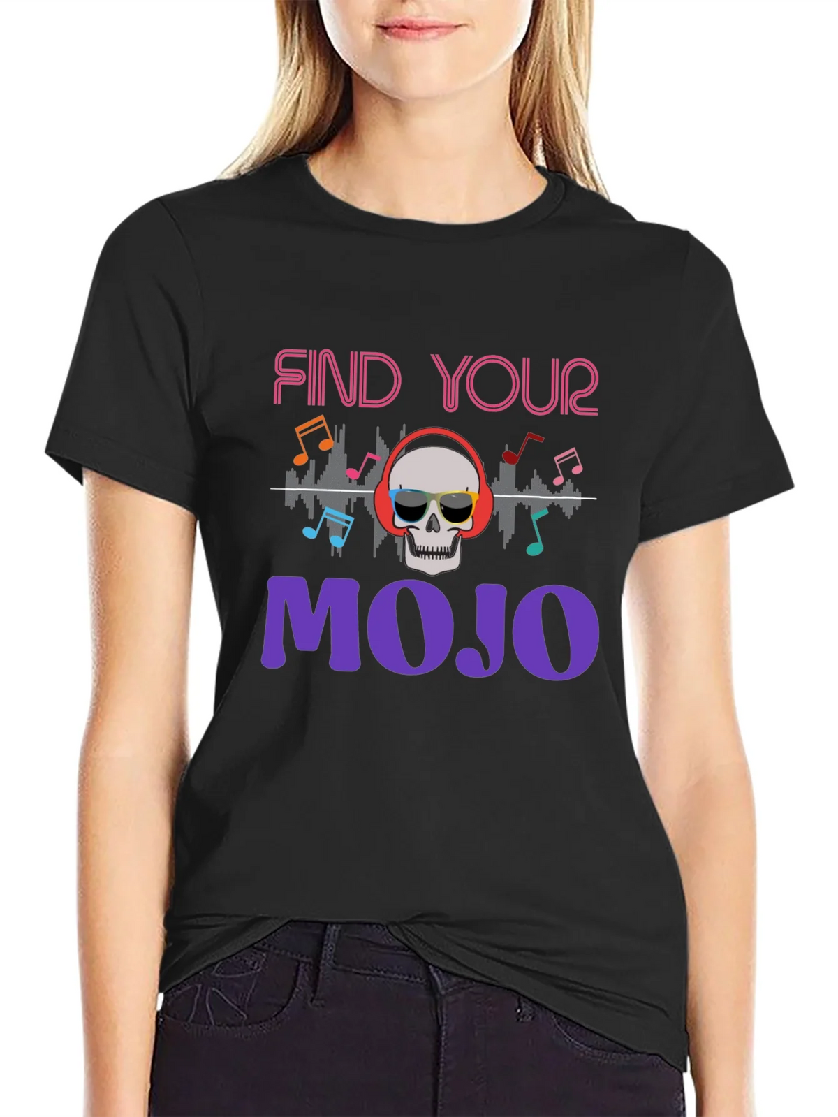 Find Your Mojo T-Shirt - Skull Graphic Tee product image 2