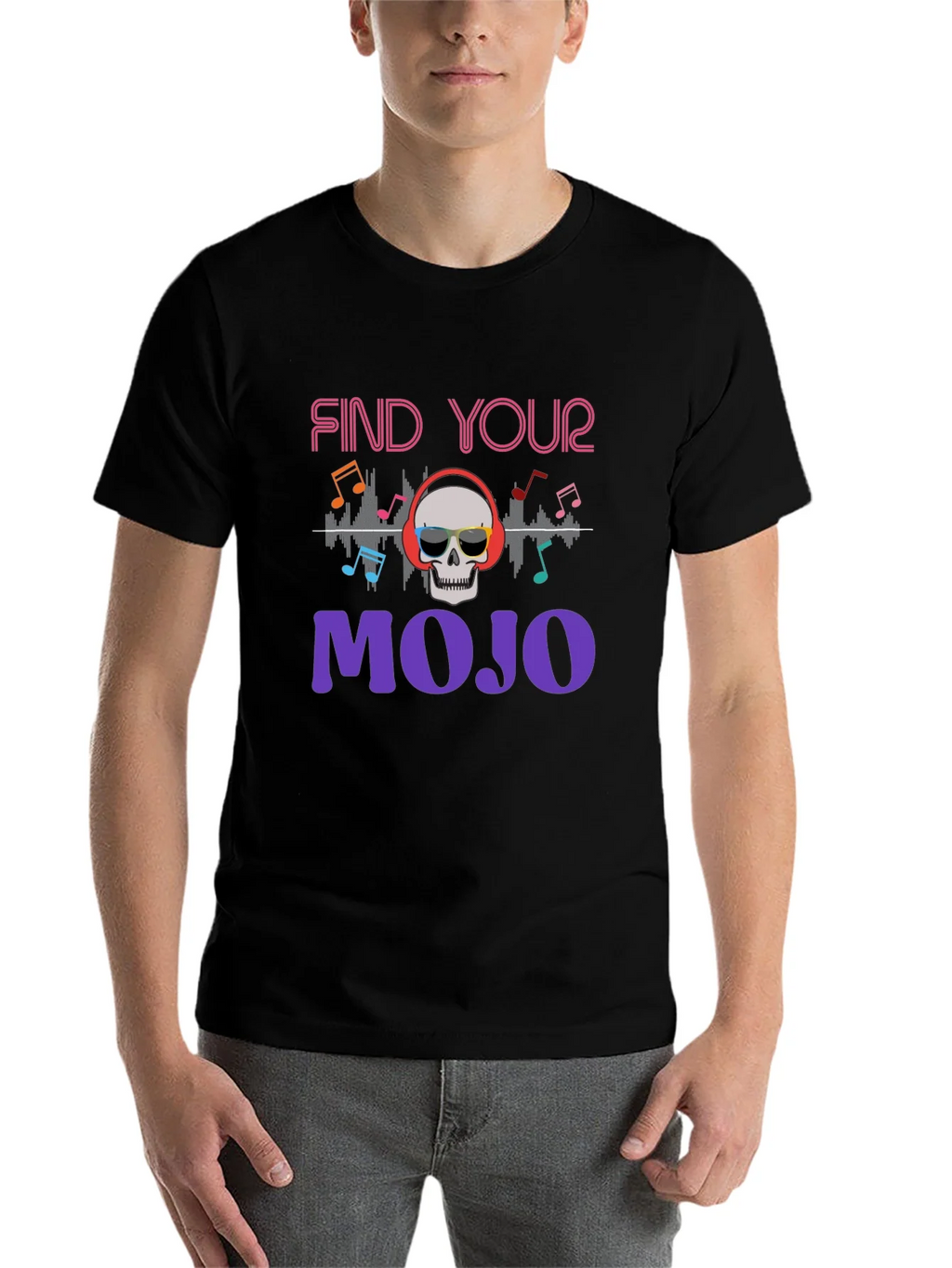Find Your Mojo T-Shirt - Skull Graphic Tee product image 4