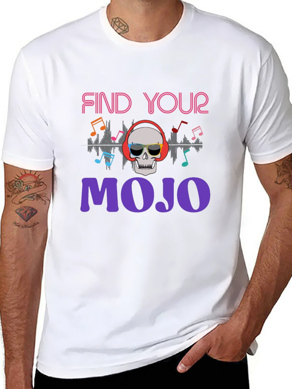 Find Your Mojo T-Shirt - Skull Graphic Tee product image 7