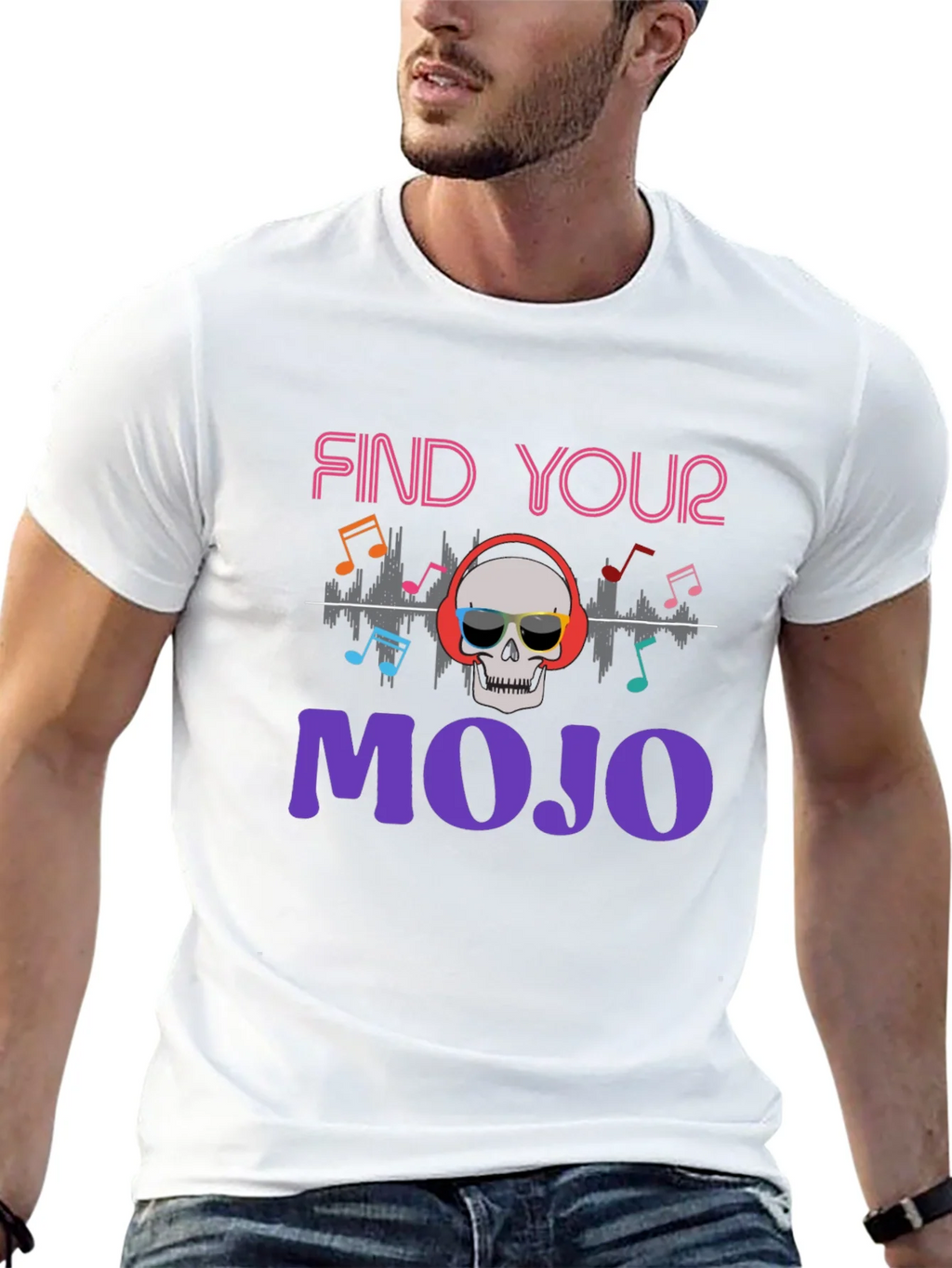 Find Your Mojo T-Shirt - Skull Graphic Tee product image 12