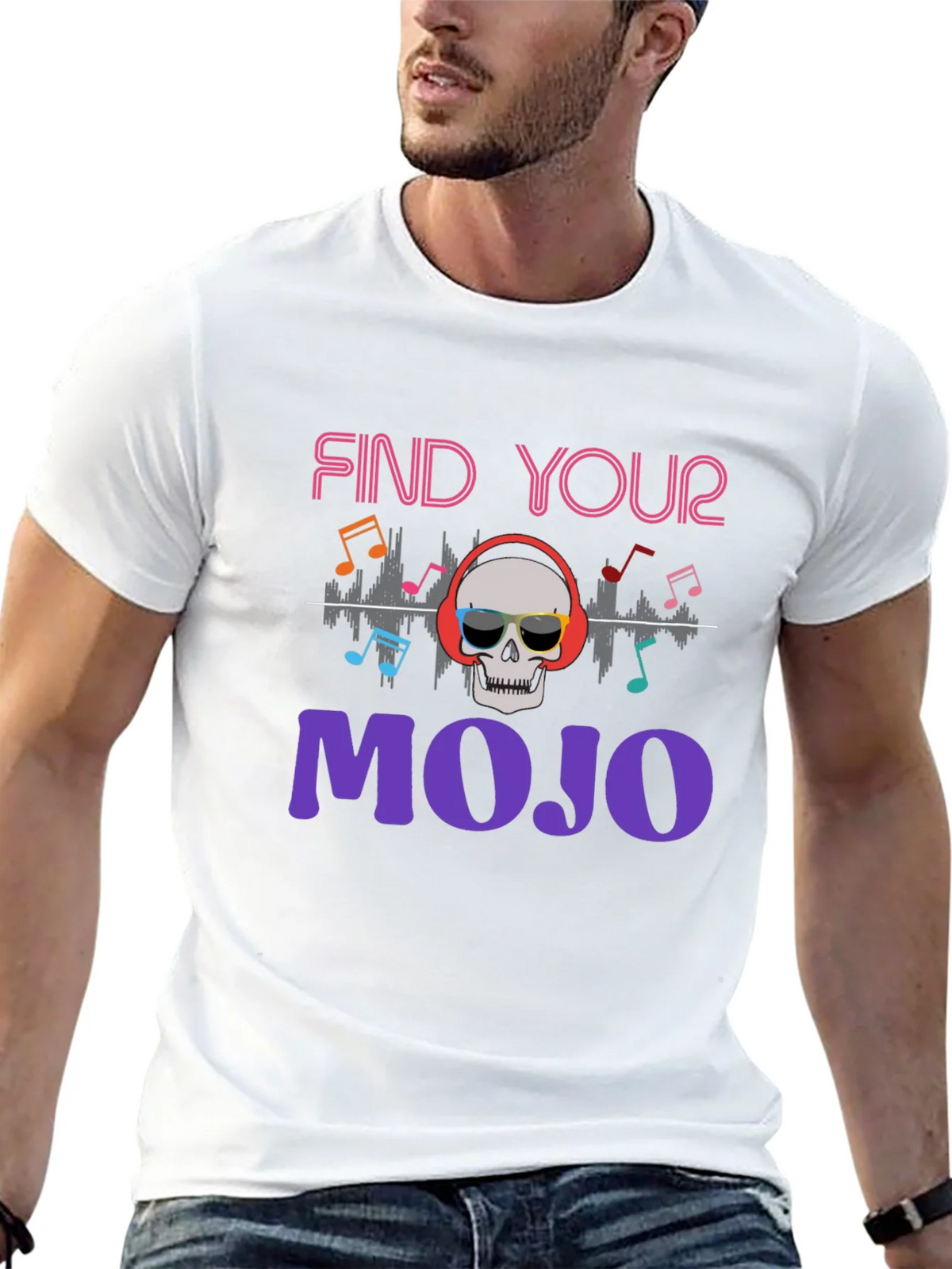 Find Your Mojo T-Shirt - Skull Graphic Tee product image 12