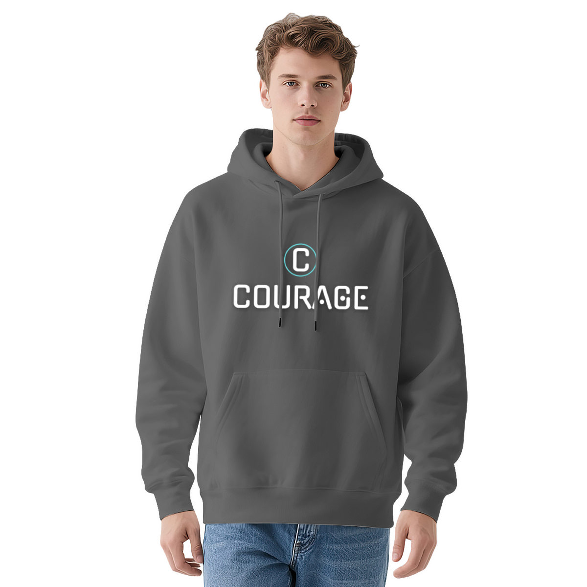 Premium Graphic Hoodie - Courage product image 12
