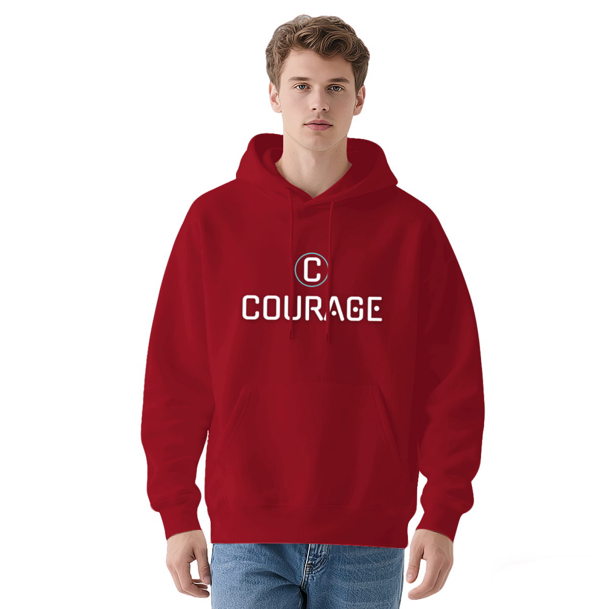 Premium Graphic Hoodie - Courage product image 1