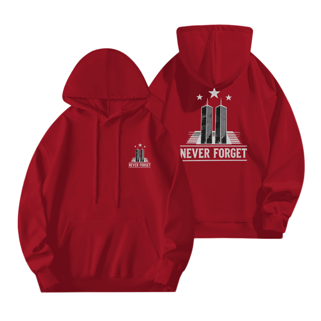 Never Forget Twin Towers Minimal Memorial Double?Sided product image 10