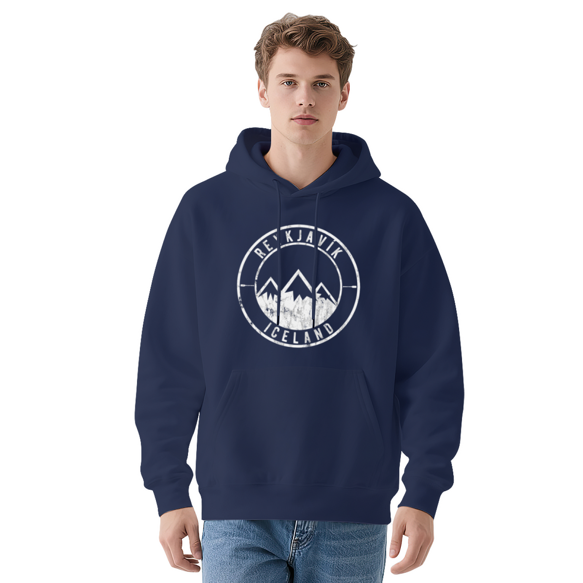 Premium Graphic Hoodie - Reykjavik Iceland product image 1