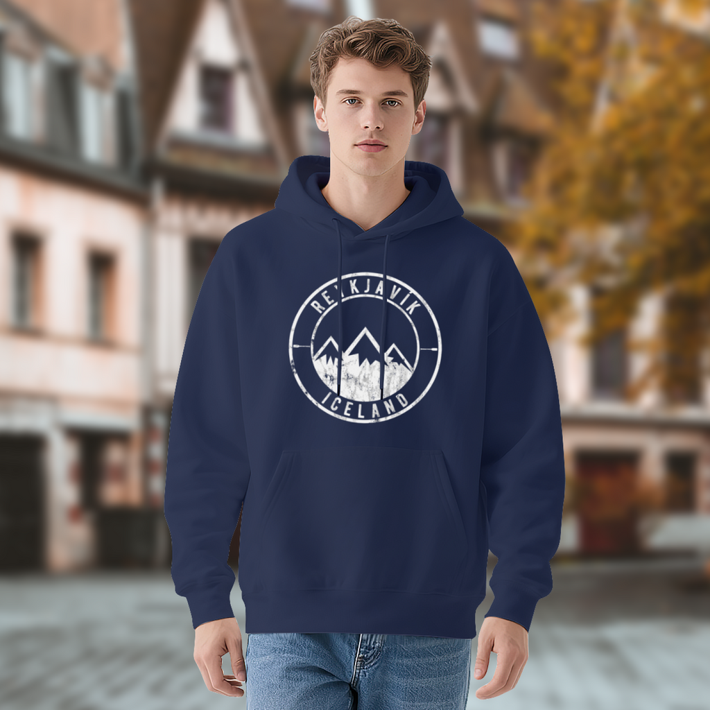 Premium Graphic Hoodie - Reykjavik Iceland product image 4