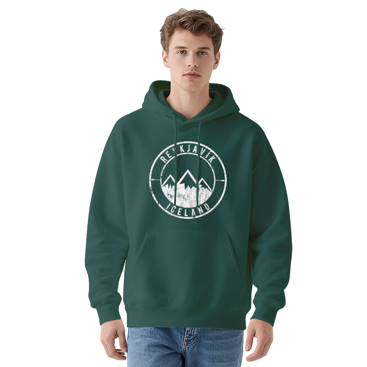 Premium Graphic Hoodie - Reykjavik Iceland product image 13