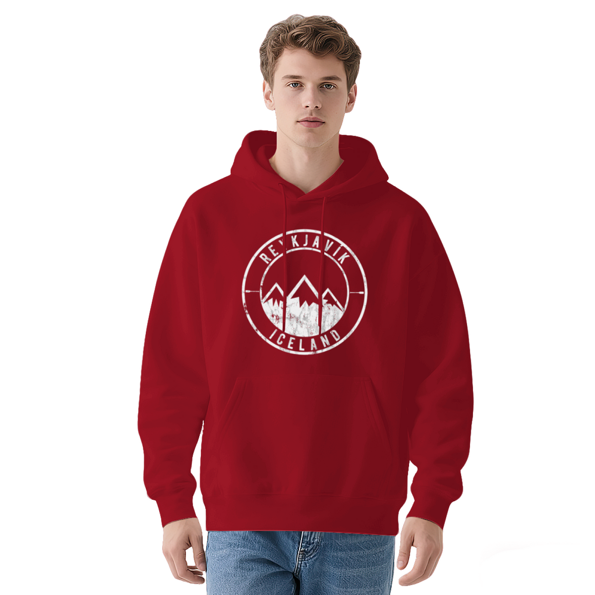 Premium Graphic Hoodie - Reykjavik Iceland product image 11
