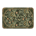 Vintage Morris Floral Diatomite Mat£üAmerican Vintage Morris Floral Diatomite Mat, Retro Style Quick Dry Absorbent Non?Slip Bathroom Rug