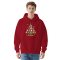 Stylish Pullover Hoodie - Christmas Bunny Tree product image 1