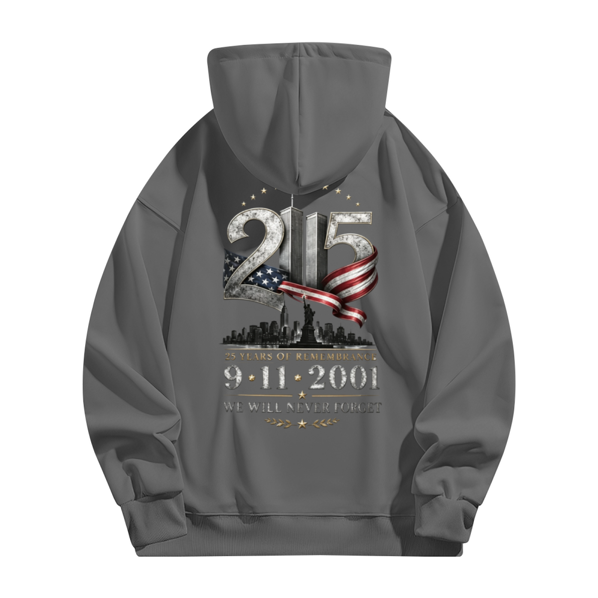 25 Years Of Remembrance 9?11?2001 Memorial Double?Sided product image 3